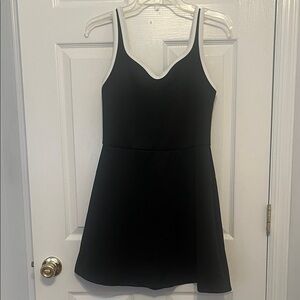 SHEIN Black and White Mini Dress